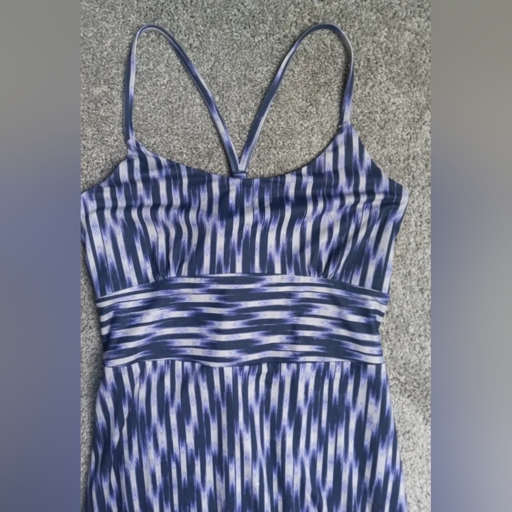 Eddie Bauer Travex Aster Space Dye Racetrack Maxi Dress - Picture 2 of 5